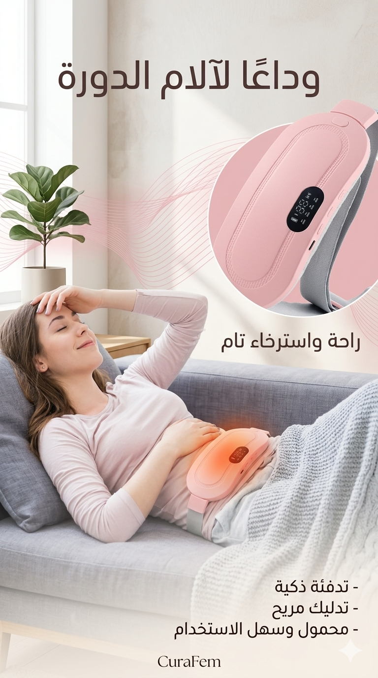 حزام تدفئة الدورة الشهرية