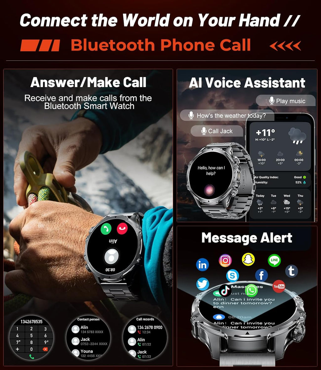 Montre connectée multisport avec suivi football