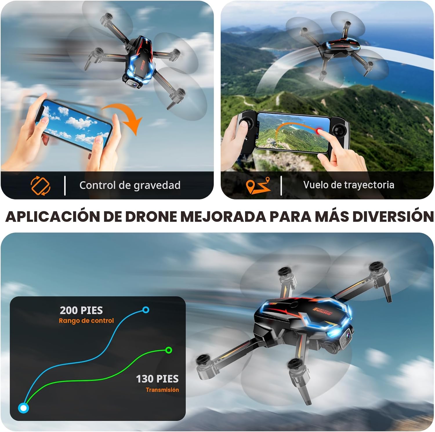 Mini Drone Avion Télécommandé