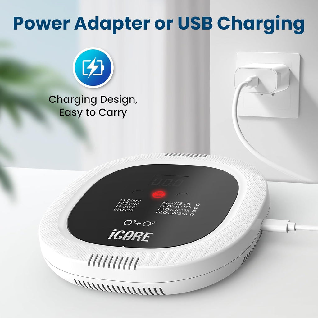 Mini purificateur d'air USB portable pour voiture et bureau