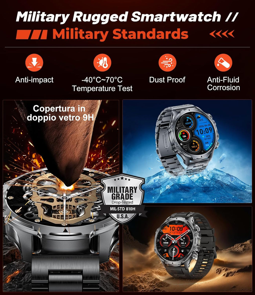 Montre connectée multisport avec suivi football